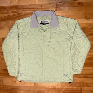 Columbia quilted down jacket